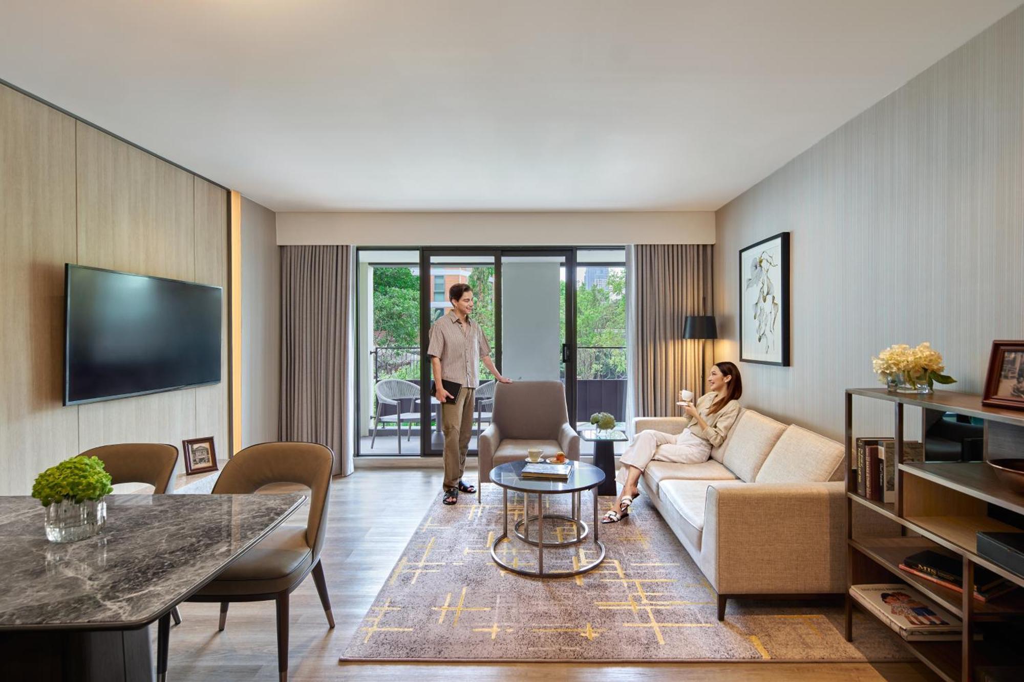 Marriott Executive Apartments, Bangkok Townhall Sukhumvit Екстериор снимка