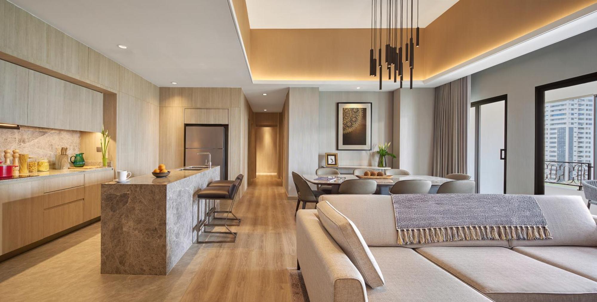 Marriott Executive Apartments, Bangkok Townhall Sukhumvit Екстериор снимка