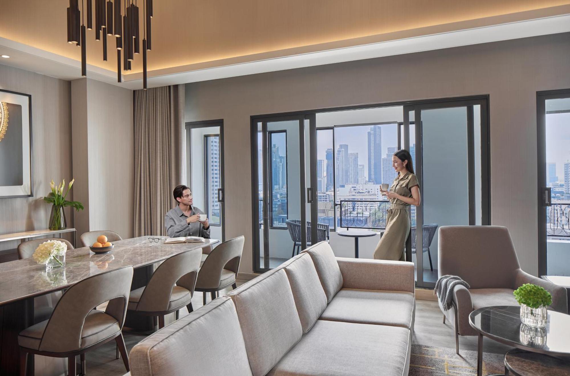 Marriott Executive Apartments, Bangkok Townhall Sukhumvit Екстериор снимка
