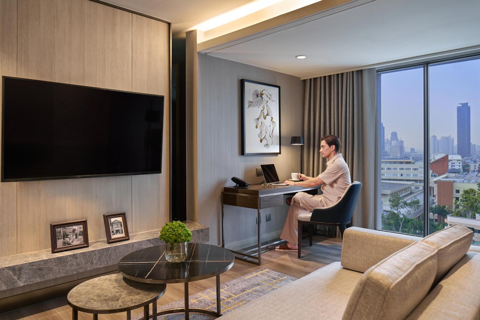 Marriott Executive Apartments, Bangkok Townhall Sukhumvit Екстериор снимка